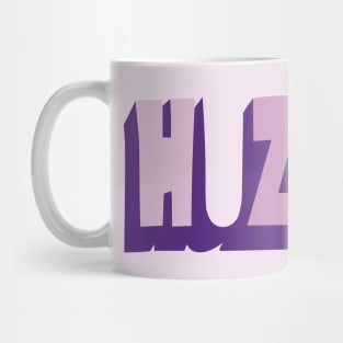 Huzzah - Pastel Pink and Lavender Mug